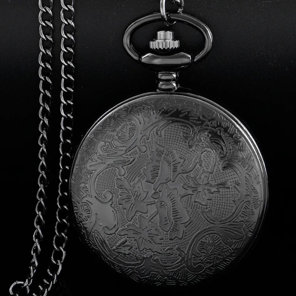 Flying Dragon Hollow Pocket Watch