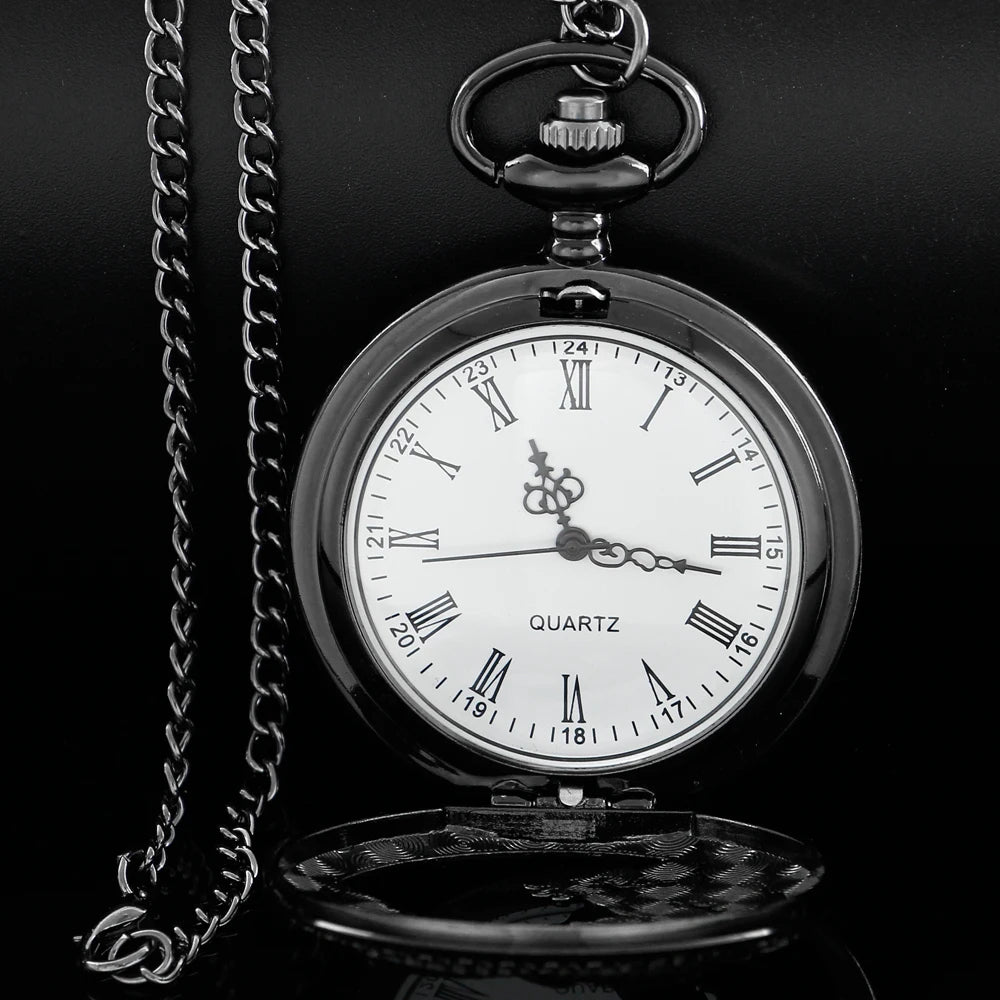 Flying Dragon Hollow Pocket Watch